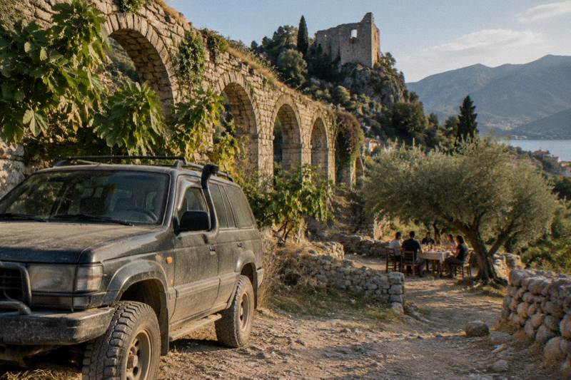 4x4 Rumija Tour with Lunch