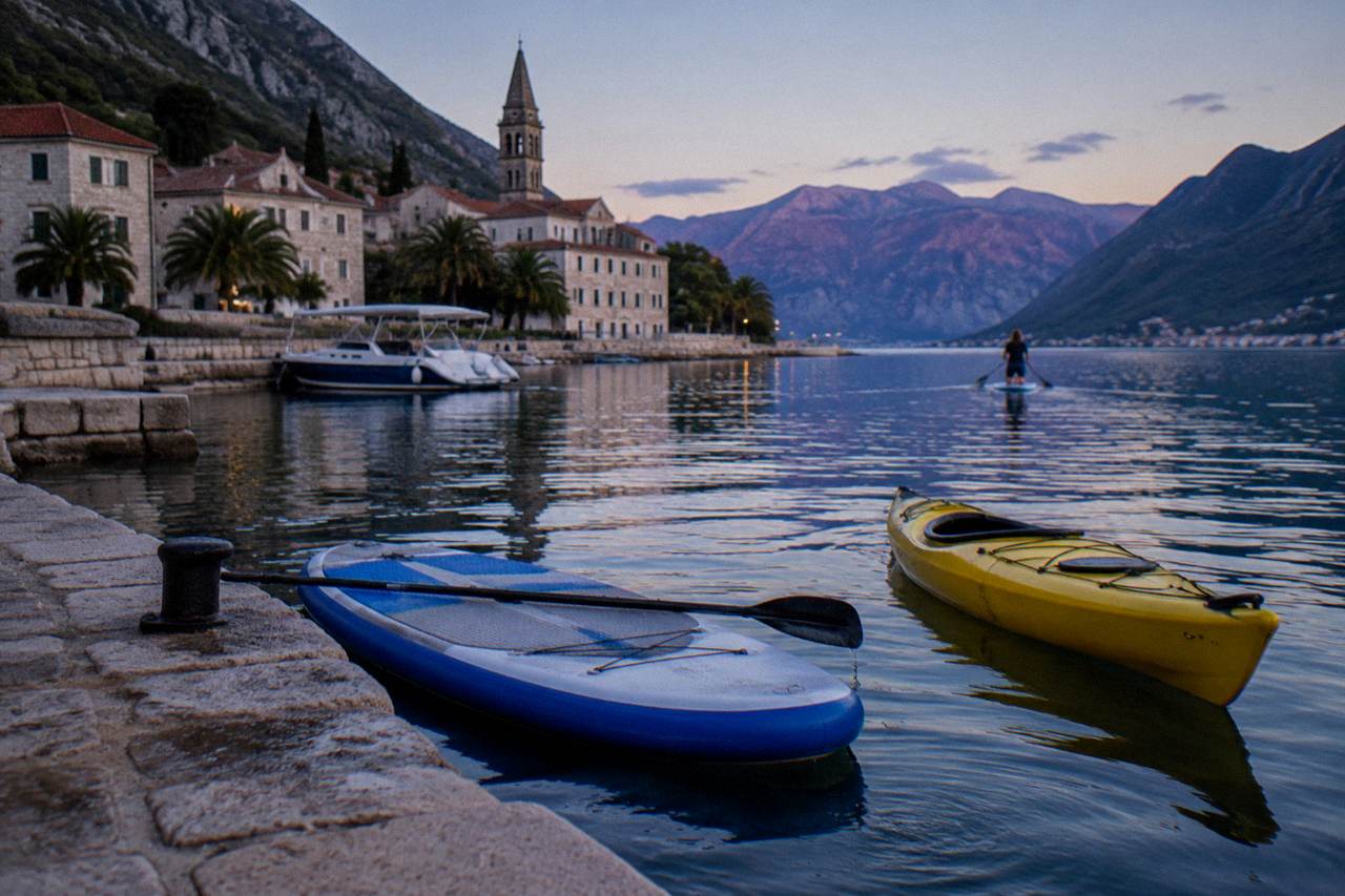 kayak and sup